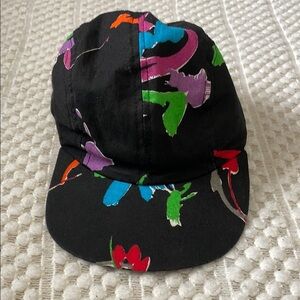 Vintage Wendy’s Fast Food SnapBack 90’s Splash Cap Hat